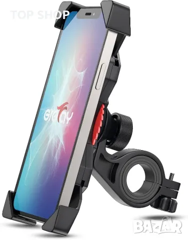 Grefay Държач за телефон за велосипед, Кормило за мотоциклет, за скутер,с въртене на 360° за 3,5-6,5, снимка 5 - Друга електроника - 48501197