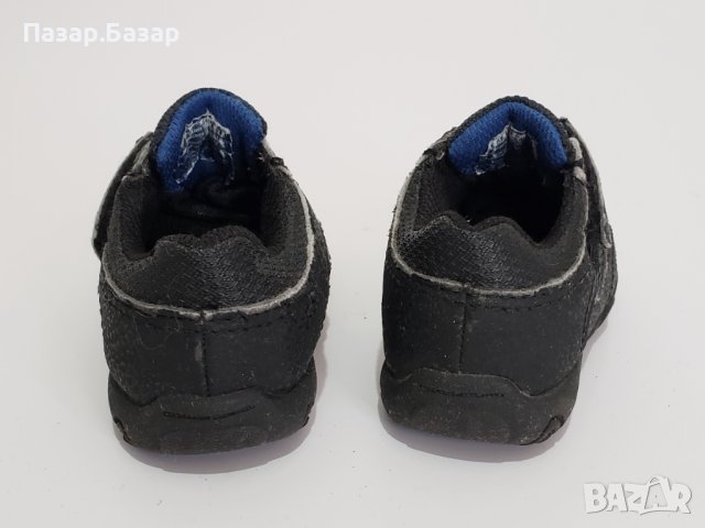 Smartfit Детски Бебешки Кожени Маратонки Изкуствена Кожа Велкро 21-22 13.5см, снимка 3 - Детски маратонки - 42651388