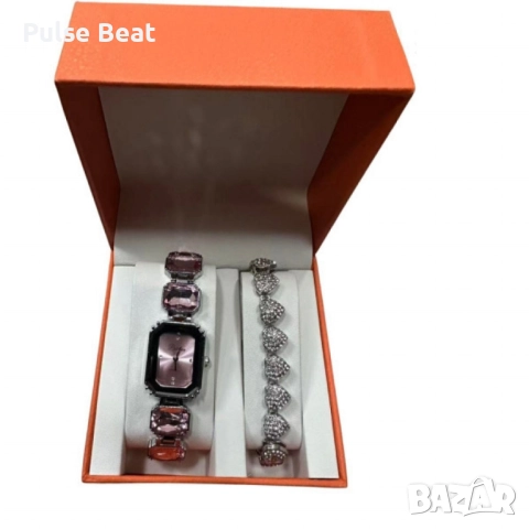 Луксозни дамски часовници с декоративни камъчета, снимка 3 - Дамски - 52057827