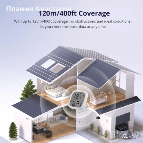 Sonoff SNZB-02D Zigbee LCD Смарт сензор за температура и влажност – 2 броя комплект, снимка 7 - Друга електроника - 53261356