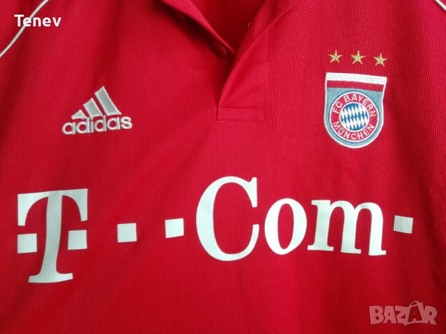 Bayern Munich Adidas оригинална тениска фланелка Climacool Байерн Мюнхен XL, снимка 3 - Тениски - 37756430