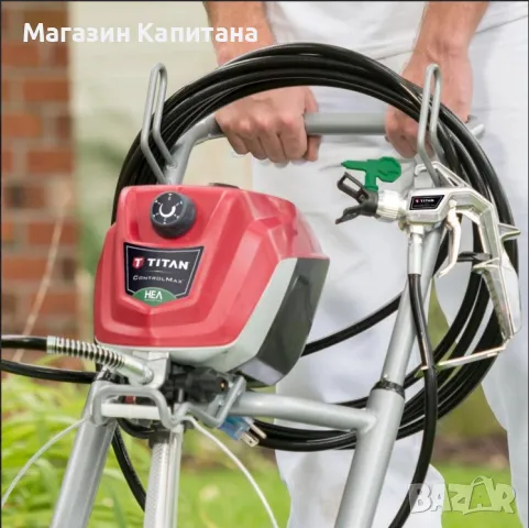 Машина за боядисване TITAN ControlMax® 1900 PRO Cart, 230 V, 1.5 л/мин., 110 бара, снимка 2 - Други машини и части - 50043334