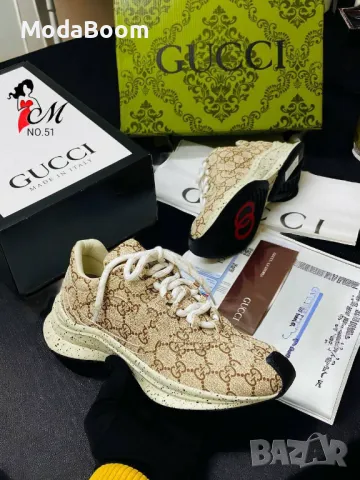 Gucci дамски маратонки , снимка 2 - Маратонки - 48464901