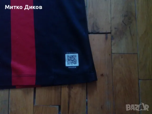 Айнтрахт Франфурт маркова футболна тениска Джако спонсор Алфа Ромео размер С, снимка 2 - Футбол - 47464589