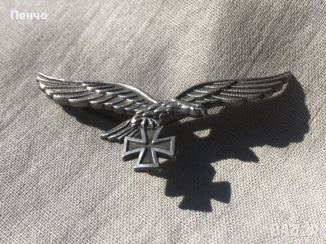 авиаторски/пилотски/ немски, нагръден знак - WWII - Wermacht, снимка 2 - Антикварни и старинни предмети - 44413172