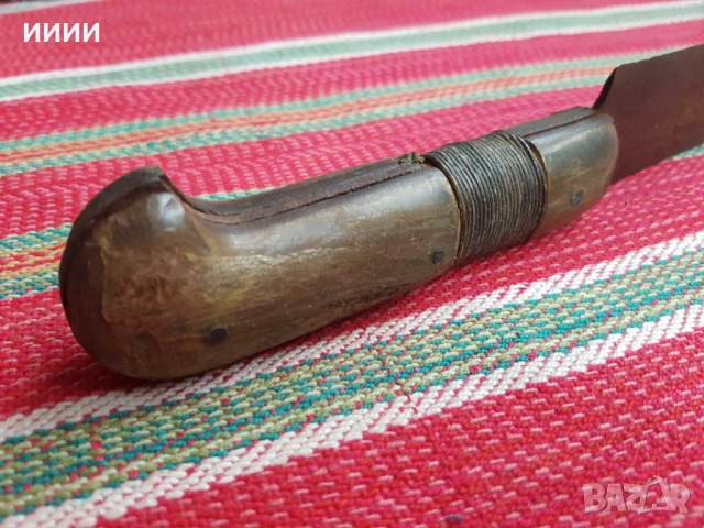 Балкански боен нож , снимка 4 - Антикварни и старинни предмети - 53327338