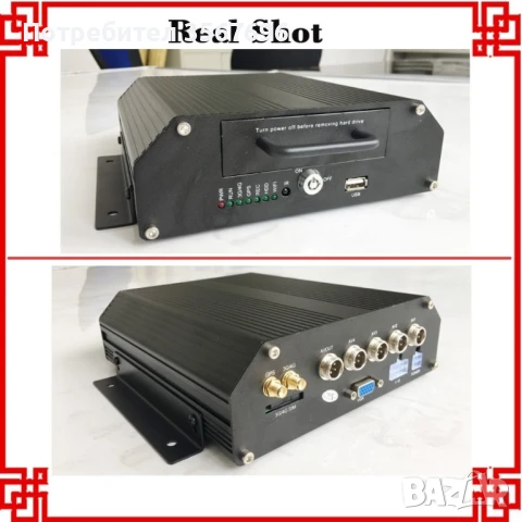 4G MDVR Видеорегистратор за автобус и камион AC63, снимка 1