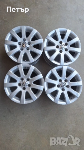 ОРИГИНАЛНИ АЛУМИНИЕВИ ДЖАНТИ  ФОЛСВАГЕН -5x100Х57-14 цола