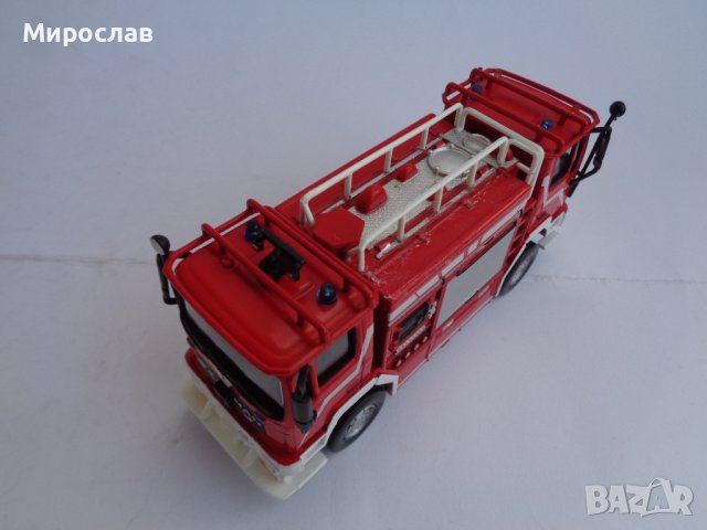 DEL PRADO 1/64 MAN Janus 4000 ПОЖАРНА КОЛИЧКА КАМИОН МОДЕЛ, снимка 5 - Колекции - 44311504
