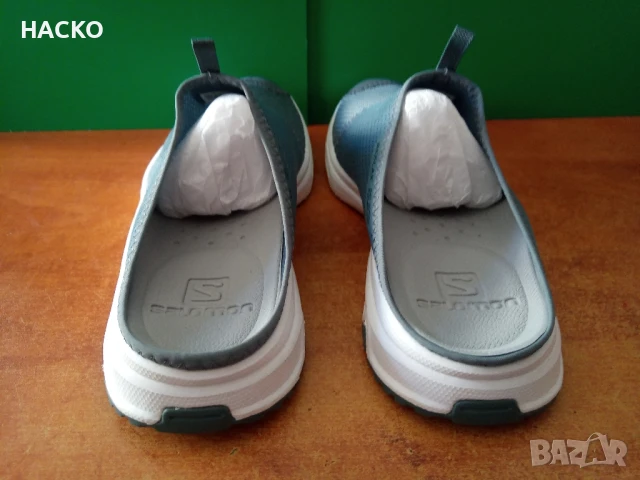 ПРОМО ЦЕНАЧехли Salomon Relax Slide 4.0 Размер 44 2/3 Стелка 28,5 см. 100% Оригинални Внос от Англия, снимка 8 - Мъжки чехли - 50822960