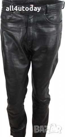 №1734 Мъжки мото панталон от дебела лицева кожа , снимка 1 - Аксесоари и консумативи - 32556027