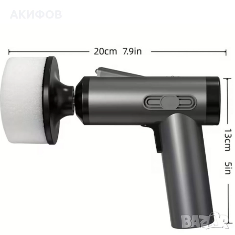 Безжична полираща машина за автомобил, снимка 5 - Аксесоари и консумативи - 52534670