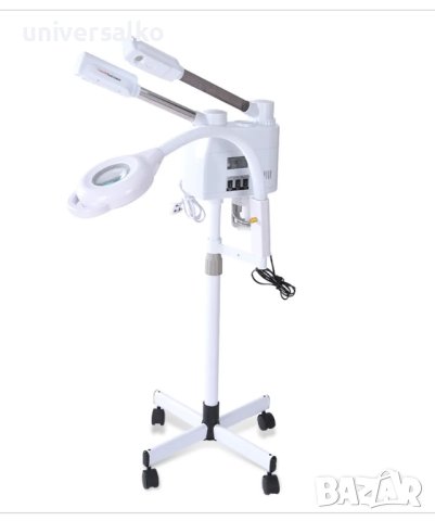 Лампа лупа и Пароозонатор с топла и студена пара 3 в 1, снимка 2 - Козметични уреди - 44157994