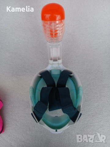 Маска за шнорхелинг easybreath, размер xs, за деца 6-10 години, снимка 3 - Водни спортове - 52042471