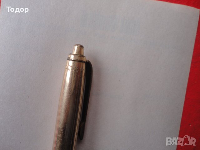 Позлатен химикал химикалка Fend Truxa Double Germany, снимка 7 - Ученически пособия, канцеларски материали - 40266053