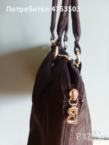 Черна чанта Bogner , снимка 5 - Чанти - 54355563