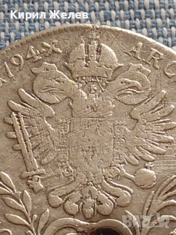 Сребърна монета 20 кройцера 1794г. Франц втори Алба Юлия Свещена Римска империя 13684, снимка 9 - Нумизматика и бонистика - 42887033