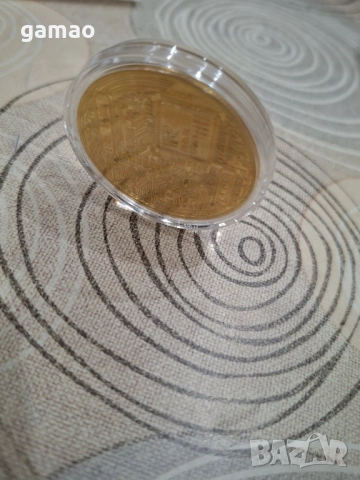 Биткойн монета, снимка 2 - Нумизматика и бонистика - 53359201