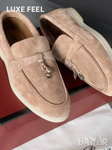 Loro Piana ✨ Естествена Кожа ✨Мъжки Обувки , снимка 6 - Ежедневни обувки - 54194281