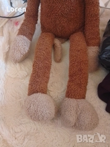 Подарявам!Голяма 🐒 плюшена маймуна играчка, снимка 4 - Плюшени играчки - 53984133