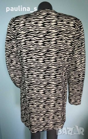Преходно палто тип манто / Зебра принт / шарка "Vero Moda", снимка 17 - Палта, манта - 29574307
