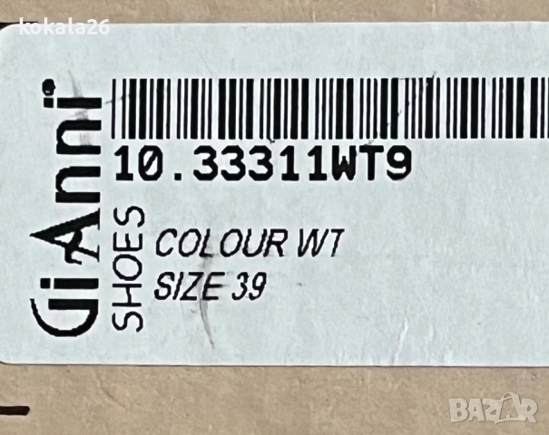 Обувки Gianni номер 39, снимка 4 - Маратонки - 52088714