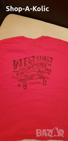 Vintage 2000s CFL West Coast Choppers Long Beach T-Shirt, снимка 3 - Тениски - 38036414