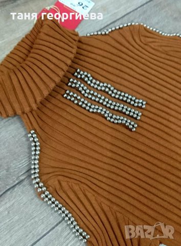 актуално разтегливо поло, снимка 3 - Блузи с дълъг ръкав и пуловери - 30620544