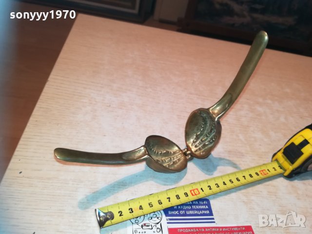 месингова антика-орехотрошачка 2912201525, снимка 7 - Колекции - 31251270