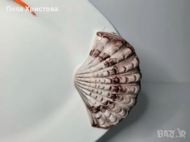   Плато за ордьоври от италианска 3Д керамика, снимка 2 - Други - 47983001