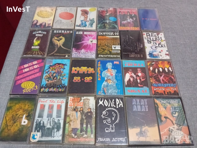 Аудио касети с БГ рок музика, снимка 2 - Аудио касети - 54171260