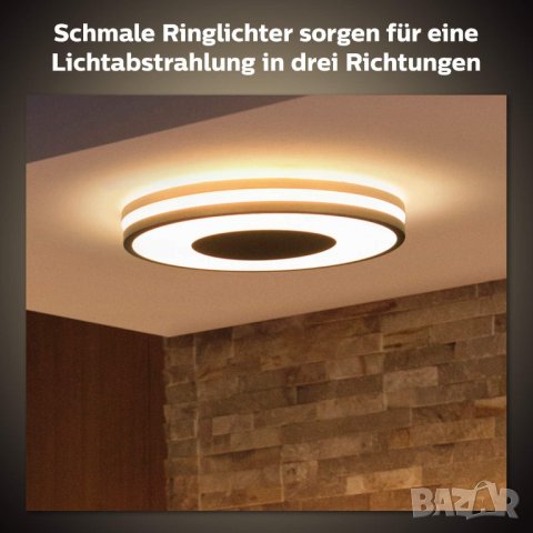  Hue White ambiance Being, осветително тяло за таван, снимка 2 - Лампи за таван - 40063286