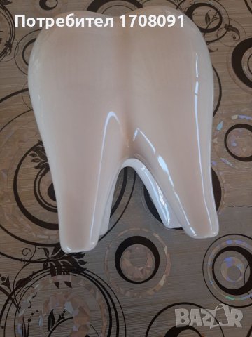 Чашка или ваза с формата на зъб, снимка 2 - Стоматология - 36704867