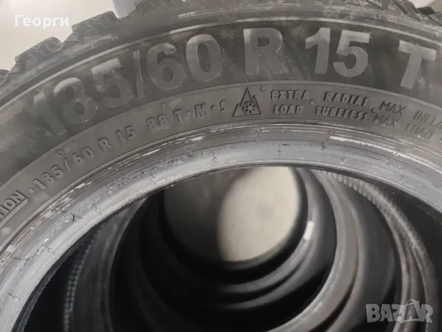 4бр.зимни гуми 185/60/15 Semperit, снимка 5 - Гуми и джанти - 56547478