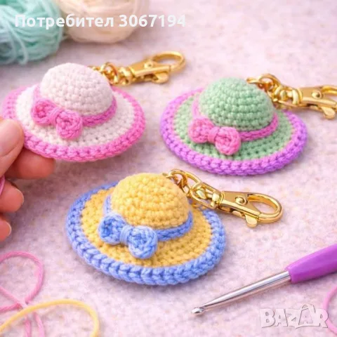 Плетени ключодържатели, снимка 12 - Други - 55734672