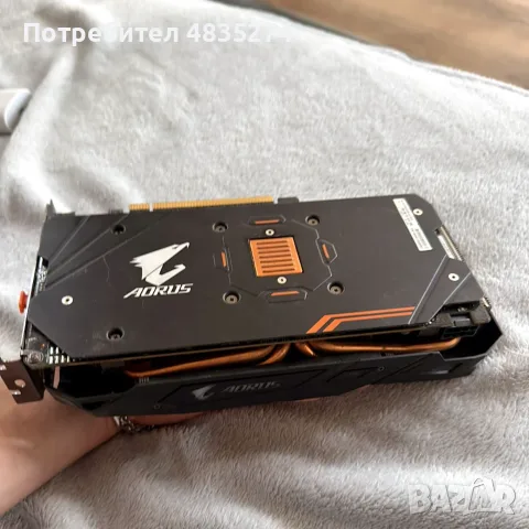 RX 580 8GB Gigabyte Aorus – бюджетна геймърска карта, тествана, снимка 2 - Видеокарти - 56340195