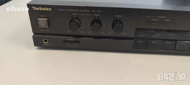 Стерео усилвател Technics SU-700, снимка 2 - Ресийвъри, усилватели, смесителни пултове - 52235639