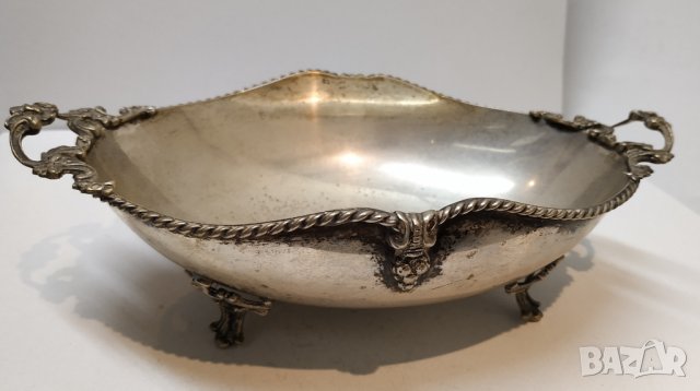 Сребърна купа, снимка 2 - Антикварни и старинни предмети - 29864923