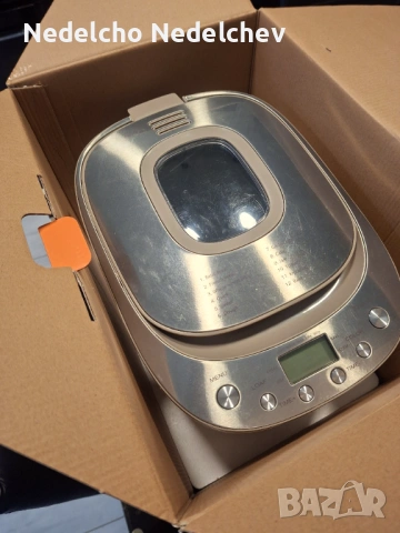 Хлебопекарна Delimano, използвана, в оригинална опаковка, снимка 7 - Хлебопекарни - 54103952