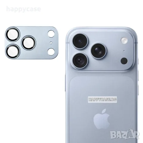 Apple iPhone 18 Pro Max / iPhone 18 Pro / Алуминиев протектор за камера, снимка 10 - Фолия, протектори - 56541848