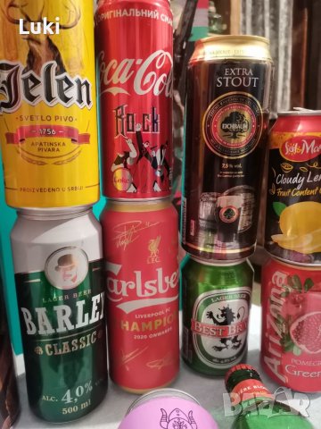 Колекция кенчета от бира и безалкохолни напитки 