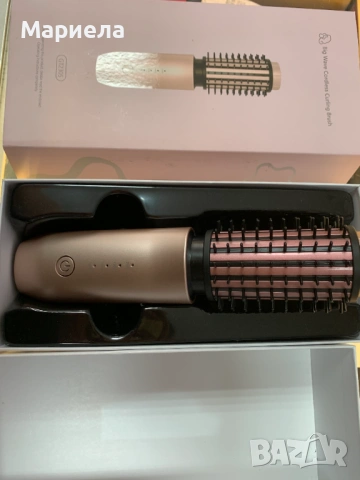 Безжична Термична Четка 210°С / Безжична маша за коса, снимка 2 - Маши за коса - 54076913