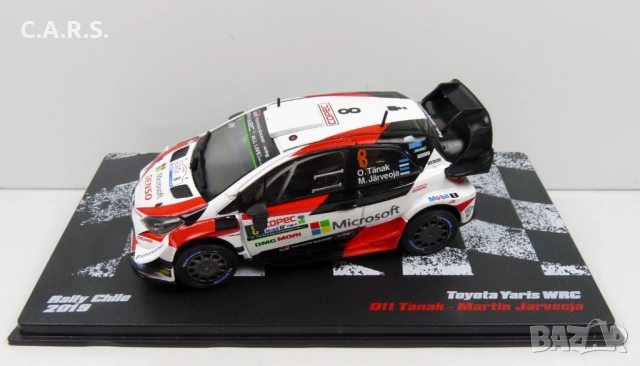 Метална количка Toyota Yaris WRC - Мащаб 1:43, снимка 4 - Колекции - 52321301