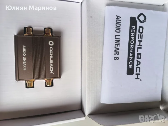 Oehlbach RCA ground loop изолатор, снимка 3 - Ресийвъри, усилватели, смесителни пултове - 56087741
