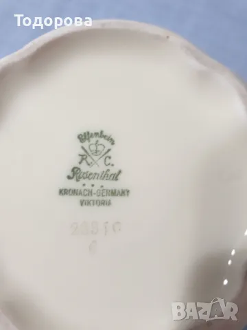 Барокова голяма захарница Rosenthal Kronach, снимка 7 - Сервизи - 48815498