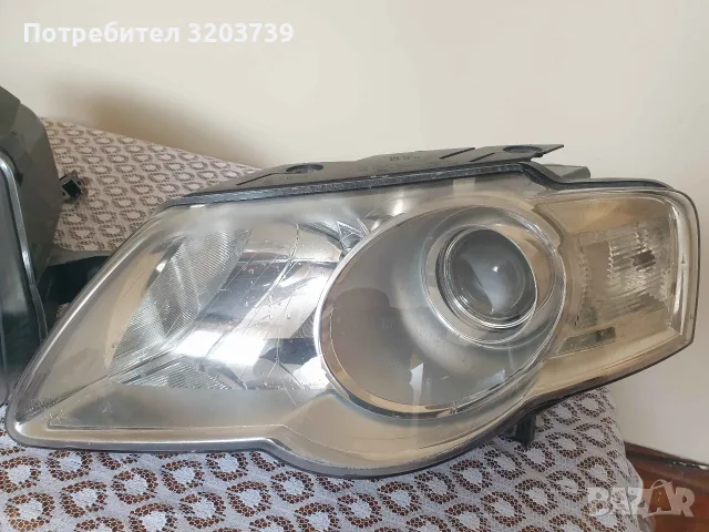 Оригинални фарове HELLA VW Passat B6 – комплект ляв + десен, снимка 2 - Части - 56193344