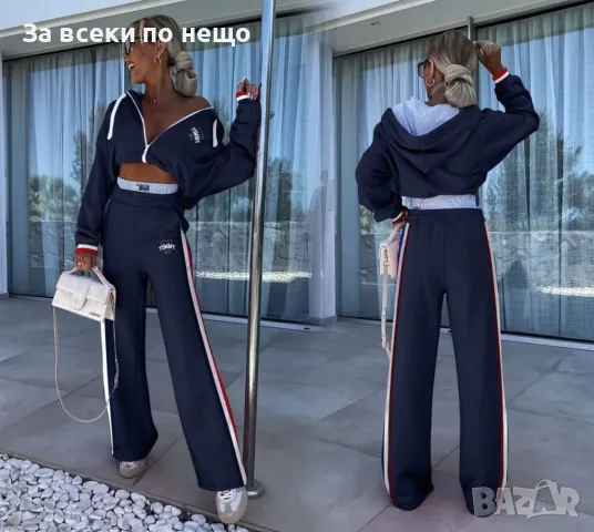 Дамски спортен комплект Tommy Hilfiger - 2 налични цвята Код A12, снимка 2 - Спортни екипи - 47371099