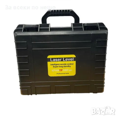 4D лазерен нивелир с 16 линии (четири точков) - със зелен лазер KraftRoyal, снимка 3 - Измервателни инструменти - 49248630
