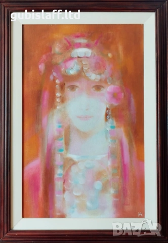 Картина "Българка", худ. Атанас Начев