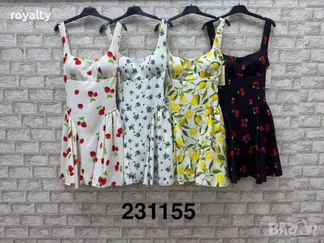 Стилни дамски рокли Различни цветове , снимка 6 - Рокли - 50131827